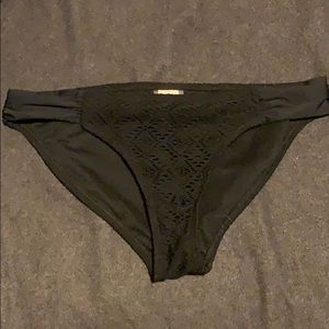 black bikini bottoms